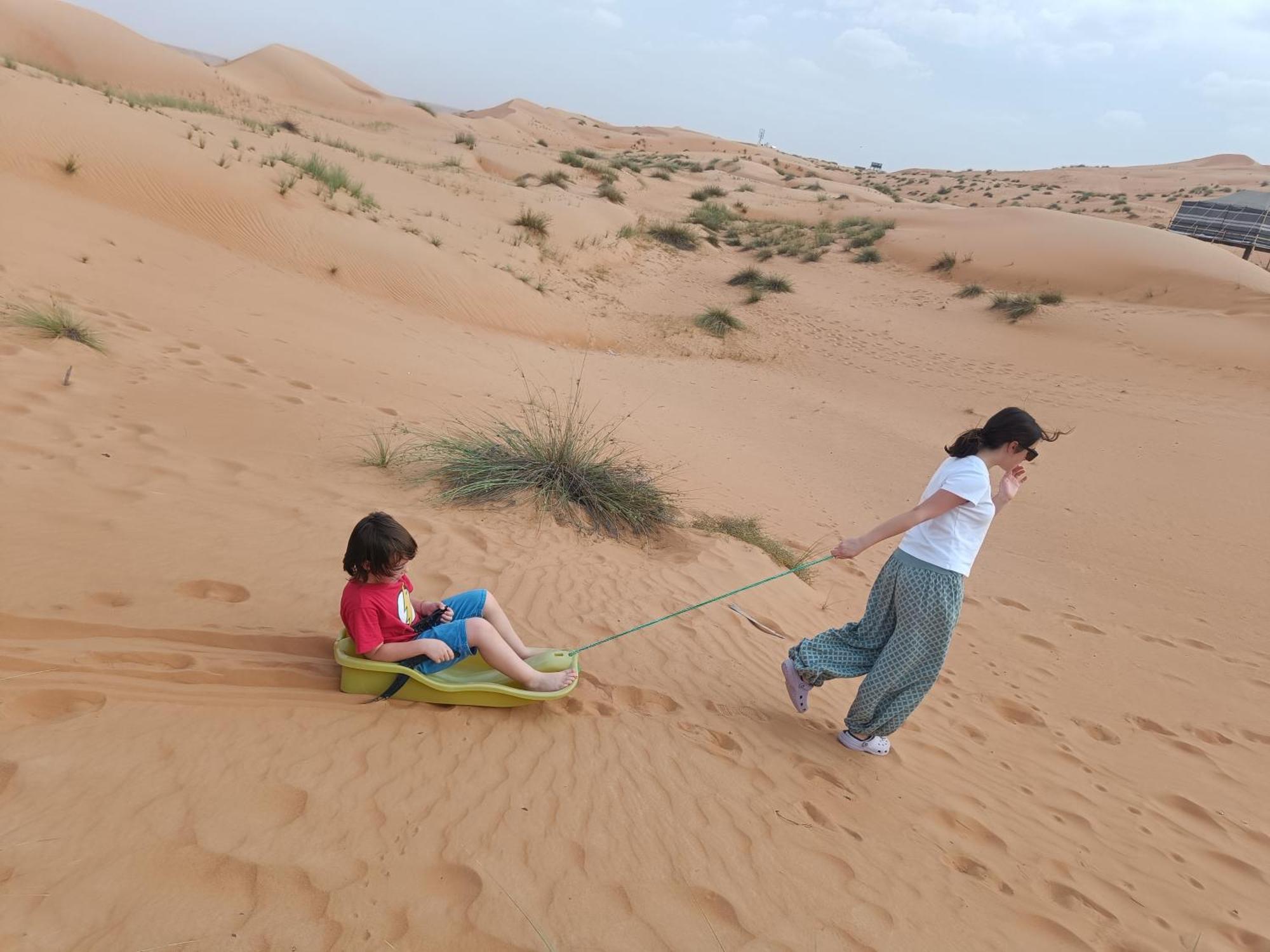Tenda de luxo Hamood Desert Private Camp
